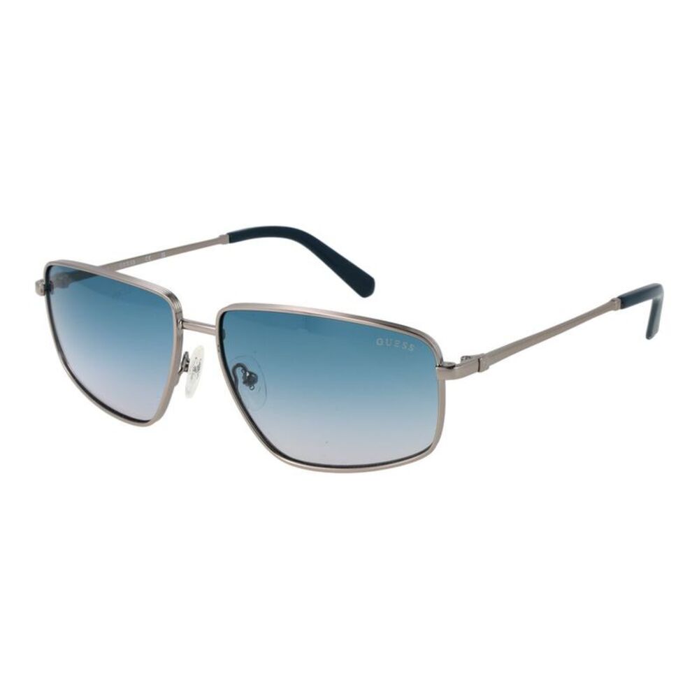 Guess Silver Metal Men's Sunglasses